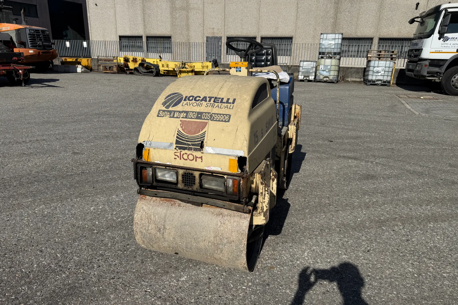 Rullo compressore Sicom mod. 15 S Sirio