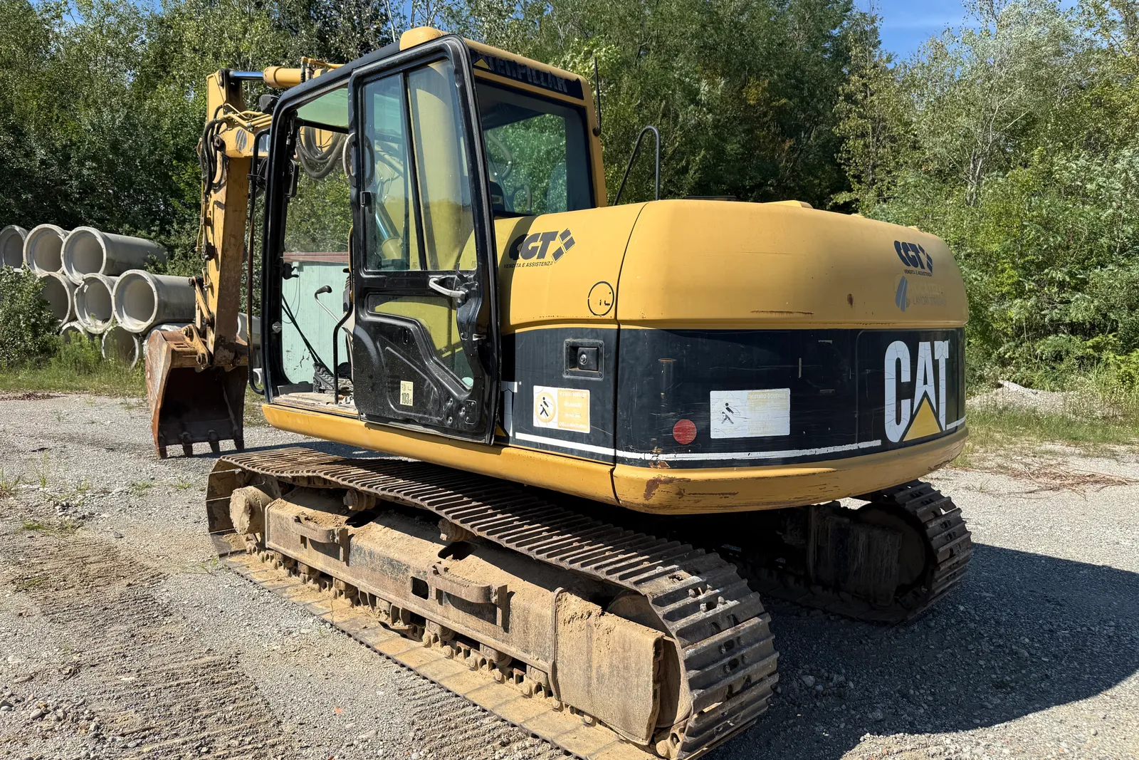 Escavatore cingolato CAT mod. 312 C