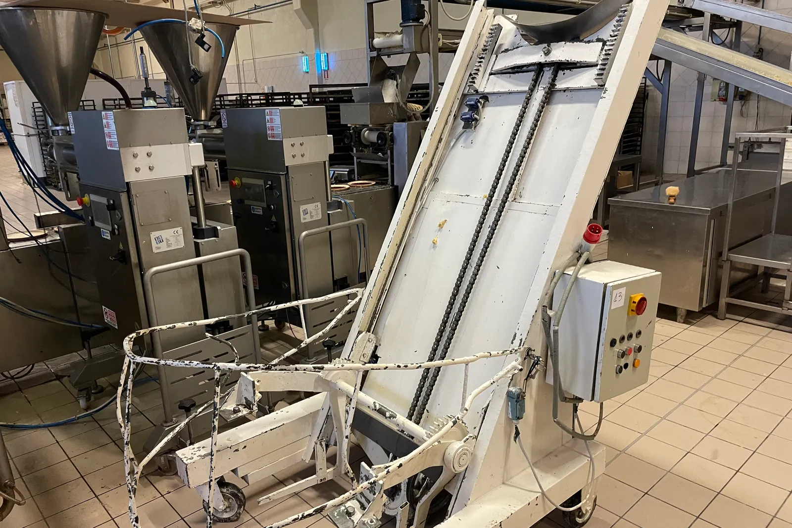 Macchinari a attrezzature per attività di pasticceria